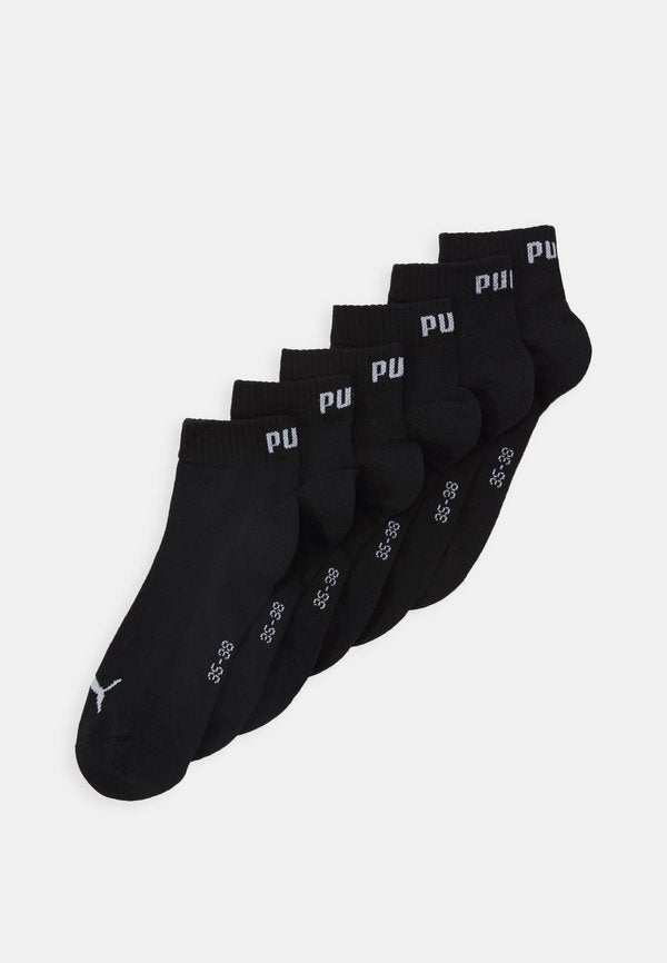 Puma UNISEX  6 PACK - Sports socks - black