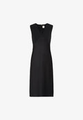 Calvin Klein V NECK MIDI DRESS - Cocktail dress / Party dress - black