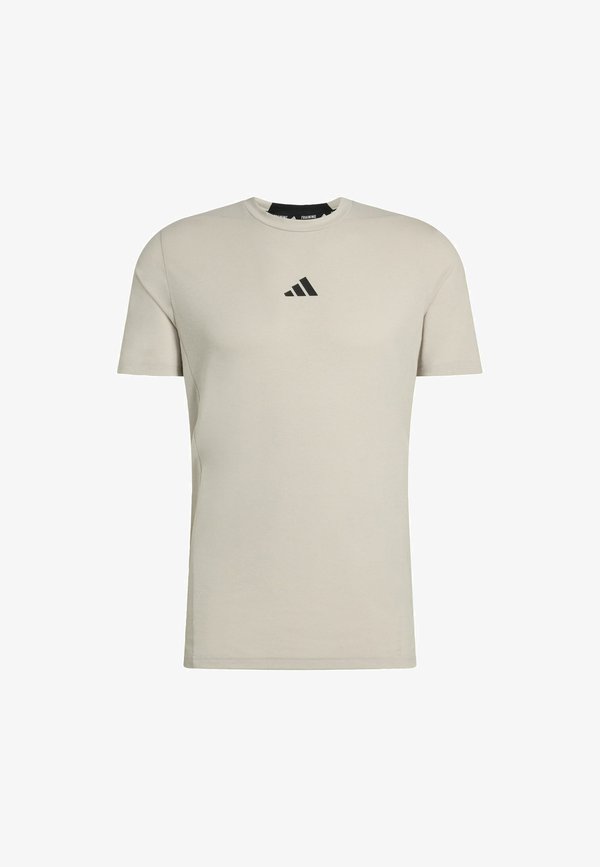 adidas Performance D4T WORKOUT - Sports T-shirt - beige
