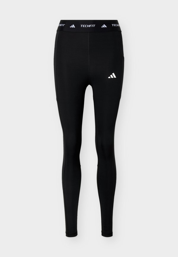 adidas Performance STASH POCKET FULL LENGTH LEGGINGS - Leggings - black
