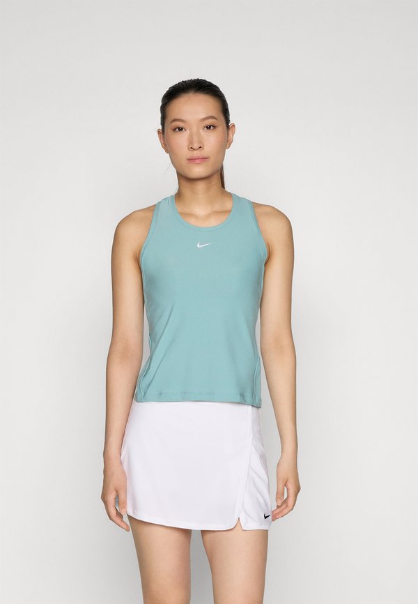 Nike Performance VICTORY WOMEN'S TENNIS TANK - Top - cannon/white