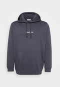 Jack & Jones JORNORREBRO EMB SWEAT HOOD PLS - Hoodie - asphalt
