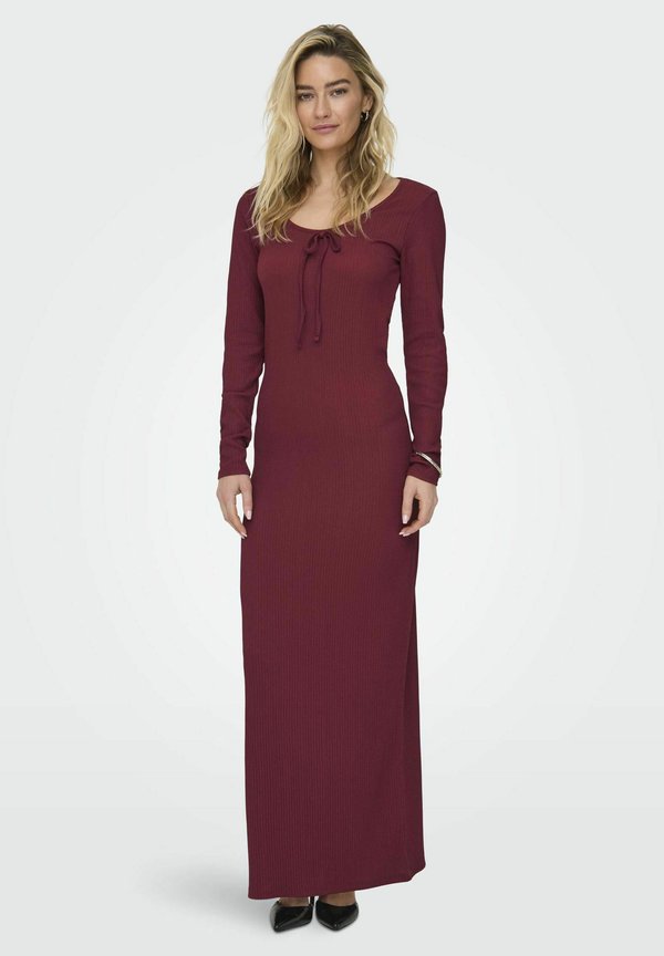 ONLY ONLHILLARY Long - Maxi dress - cabernet