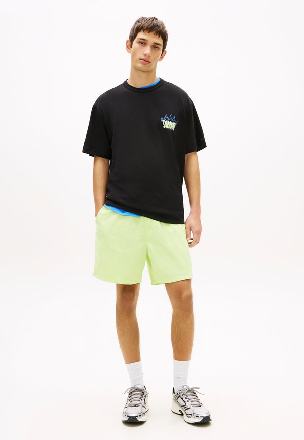 Tommy Jeans BUBBLE LOGO TEXTURED RELAXED T-SHIRT