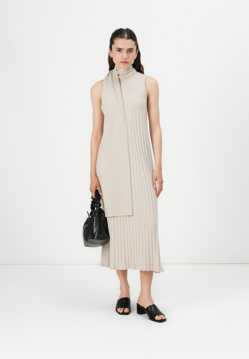 Replay SCARF NECK DRESS