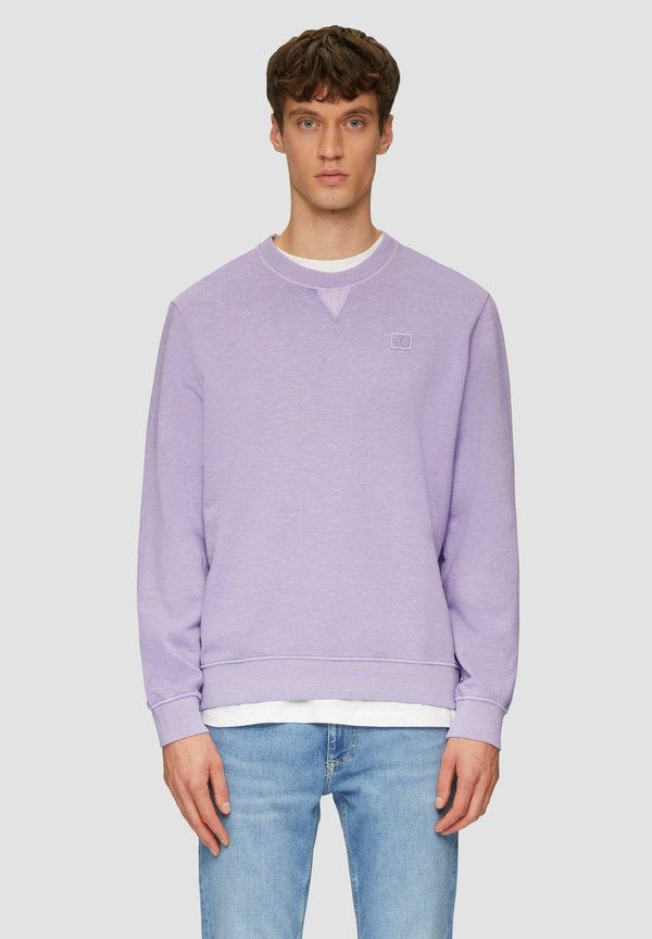 s.Oliver MIT LOGO-DETAIL - Sweatshirt - lavendel