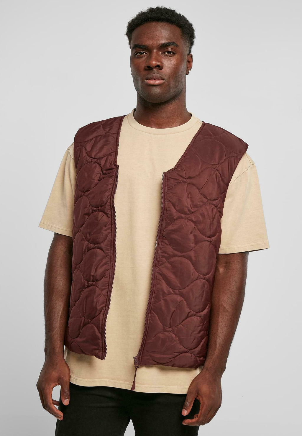 Urban Classics HERREN ZIPPED GILET