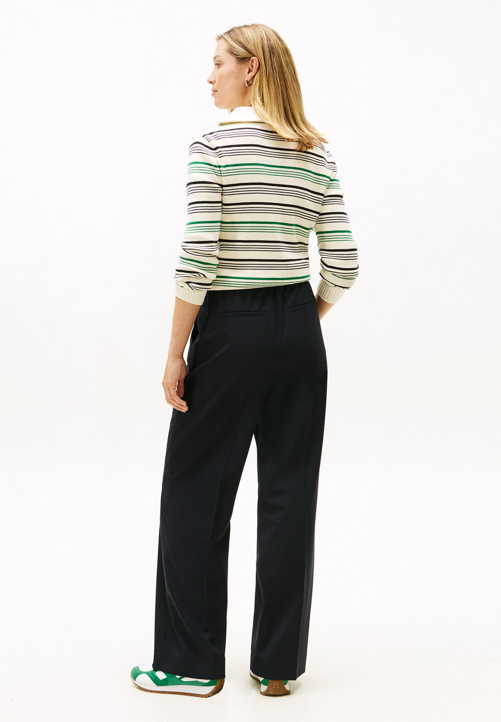TIMELESS WOOL BLEND WIDE LEG TROUSERS Media 4