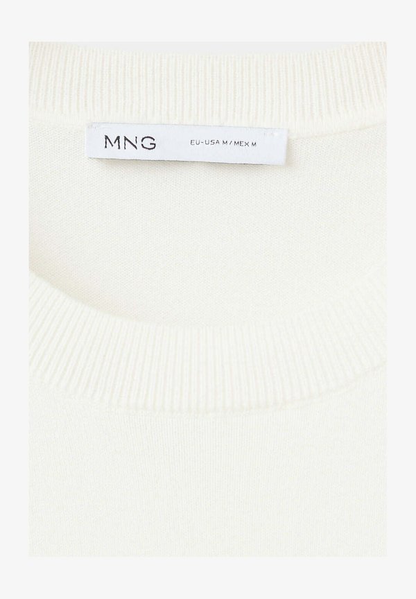 Mango ADULT - Basic T-shirt - off-white