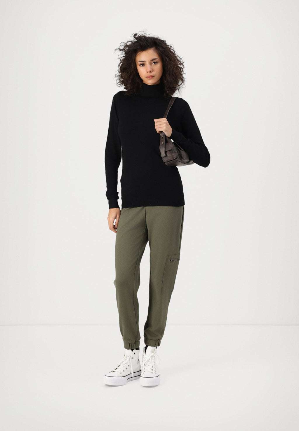 Object OBJTHESS L/S ROLLNECK KNIT PULLOVER
