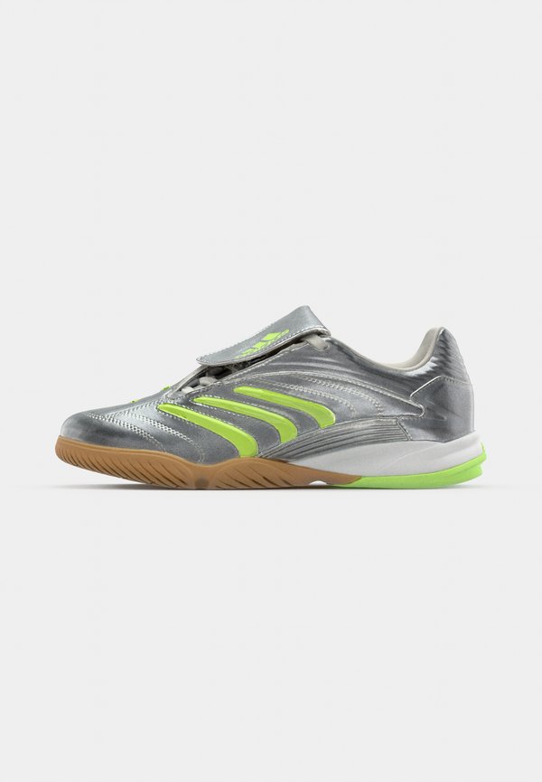 adidas Originals PREDATOR SALA W - Trainers - silver metallic/signal green/footwear white