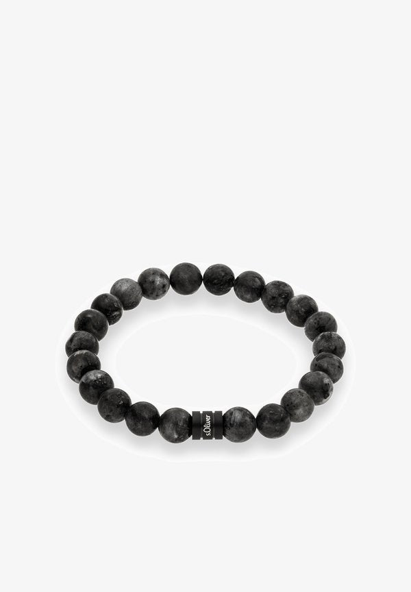s.Oliver BEADS - Bracelet - grau