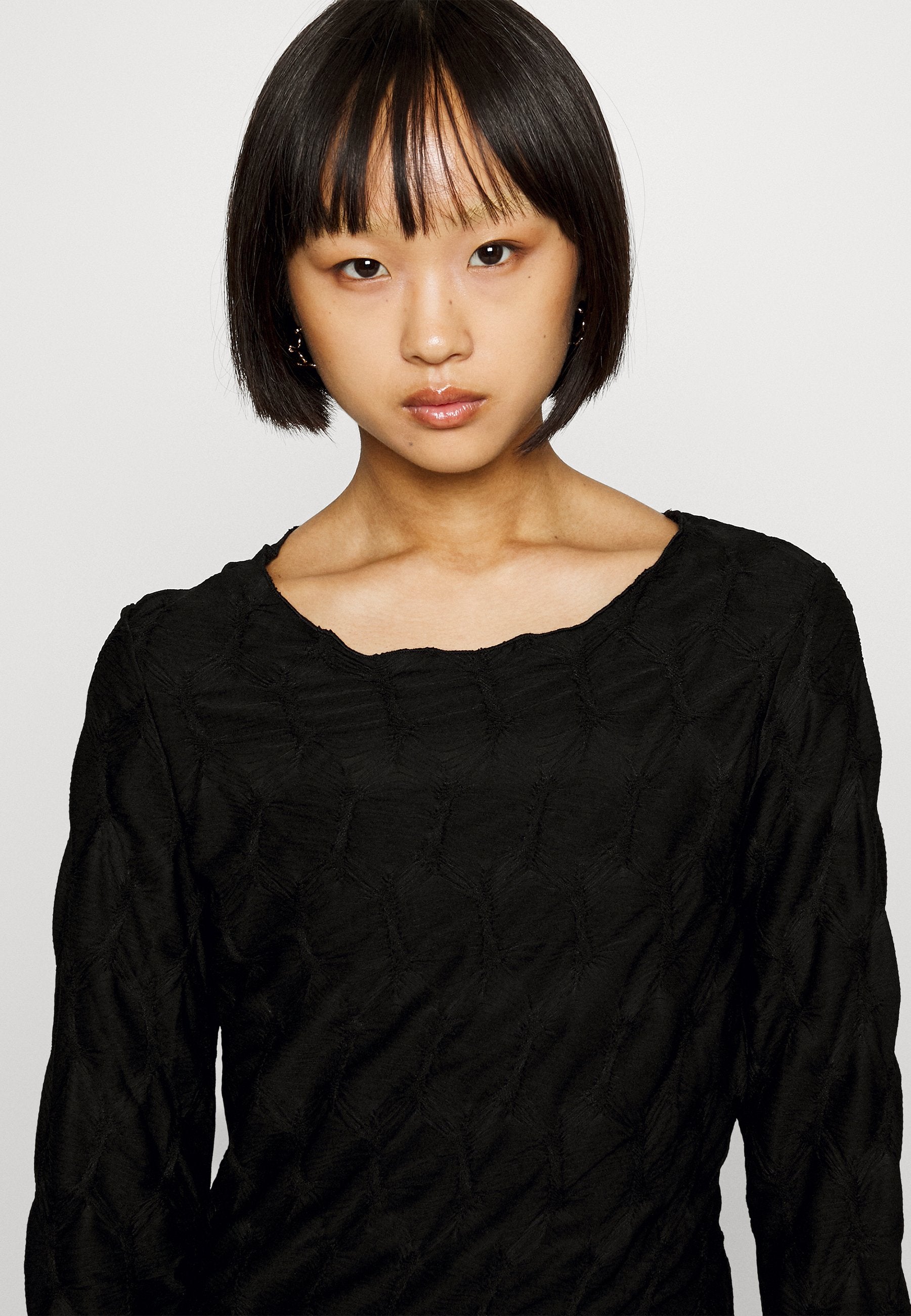 Pieces Petite PCLOLA NECK SHORT DRESS