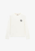 Guess LANGÄRMELIGES T-SHIRT MIT LOGO - Jumper - weiß
