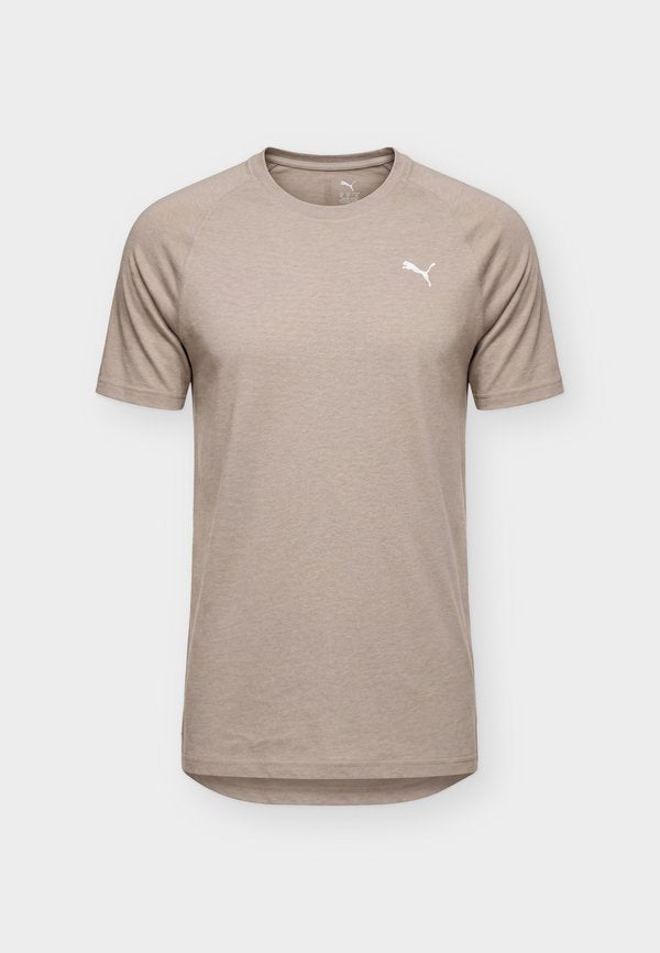 Puma PWRTRAIN TRIBLEND TEE - Sports T-shirt - mouse gray