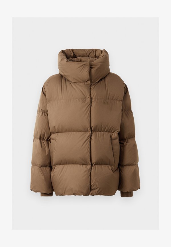 Tommy Hilfiger WATER REPELLENT DOWN WRAP JACKET - Winter jacket - nordic taupe
