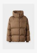 Tommy Hilfiger WATER REPELLENT DOWN WRAP JACKET - Winter jacket - nordic taupe