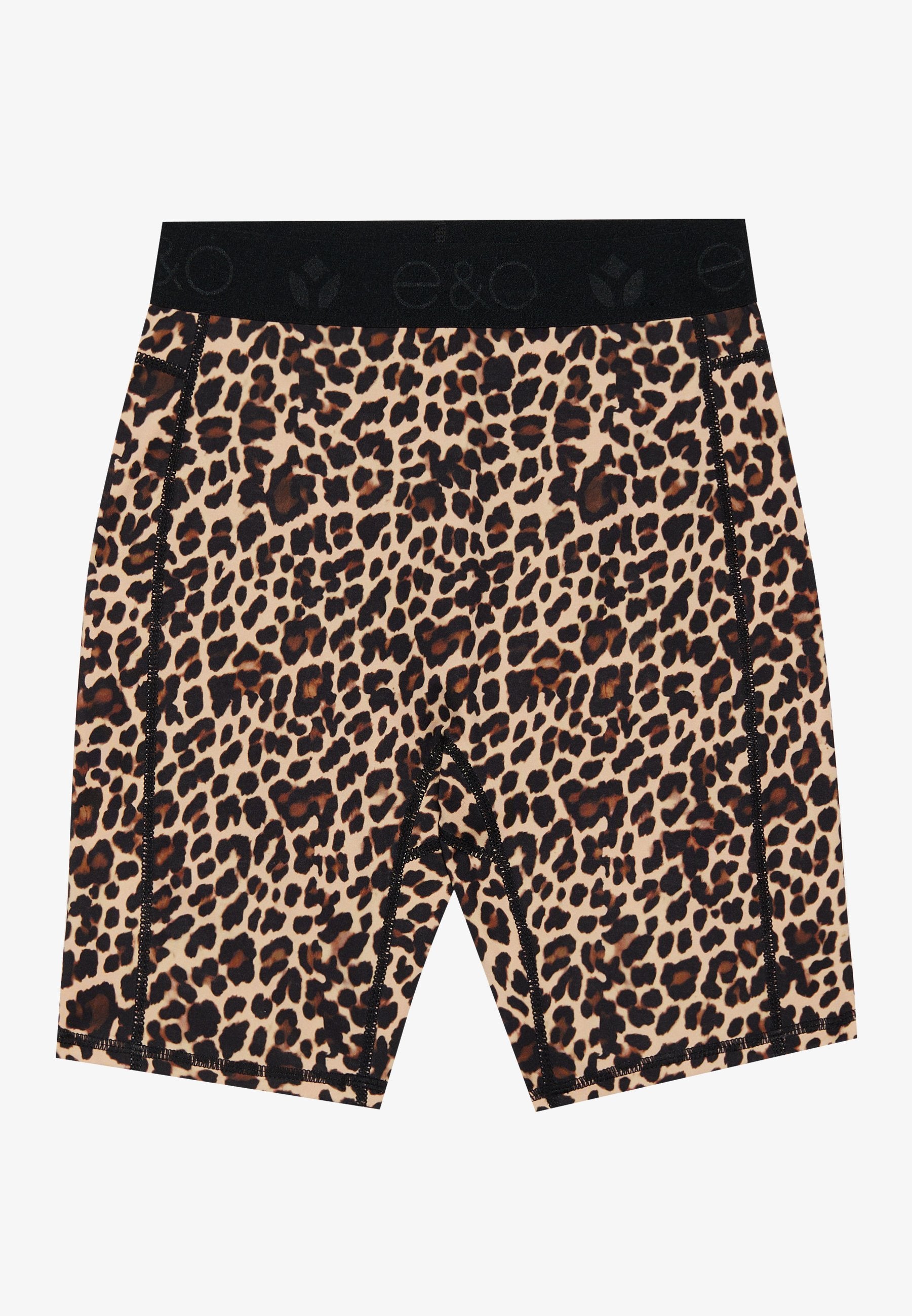 Even&Odd active MID RISE LEOPARD PRINT CYCLING SHORTS