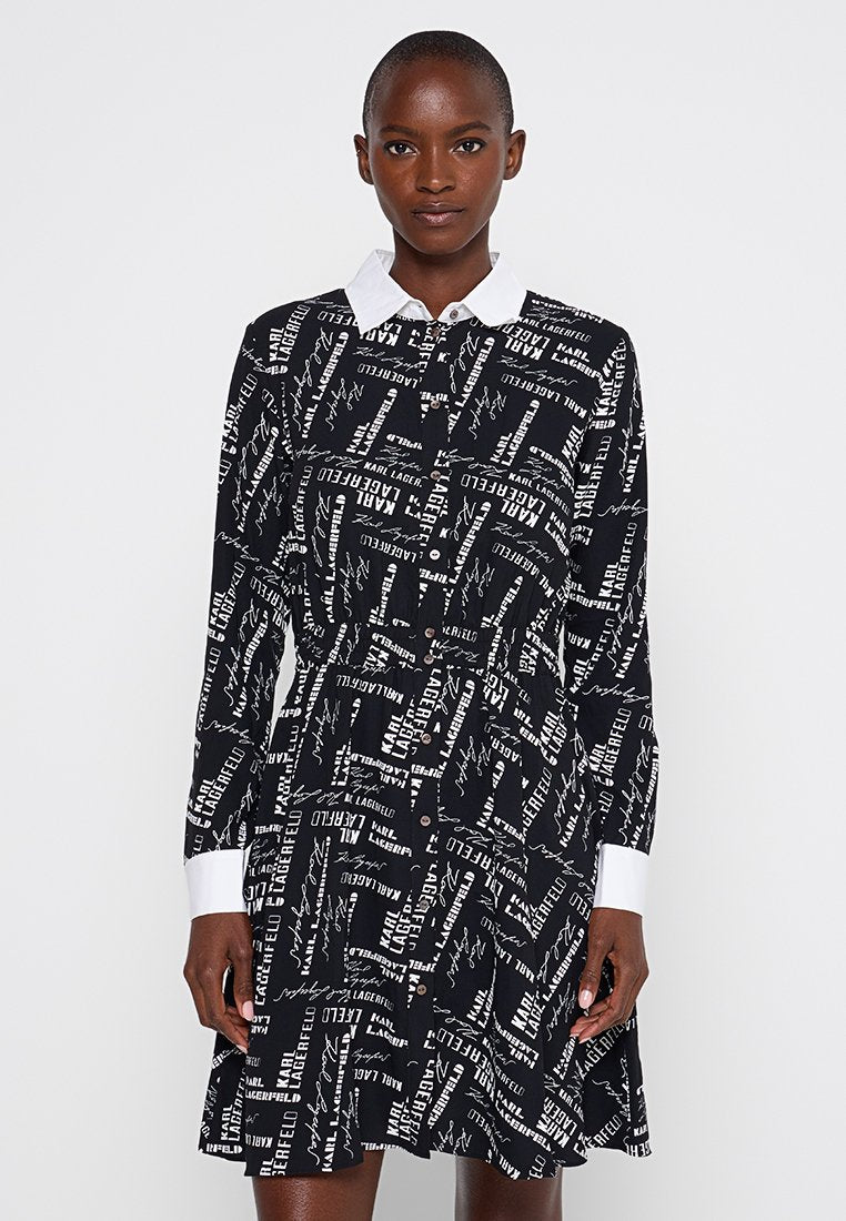 KARL LAGERFELD Blusenkleid Media 1