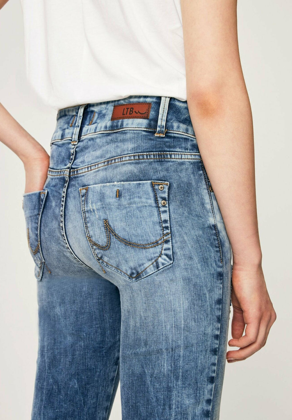 LTB LTB Molly Super High Felice Wash Jeans Slim Fit