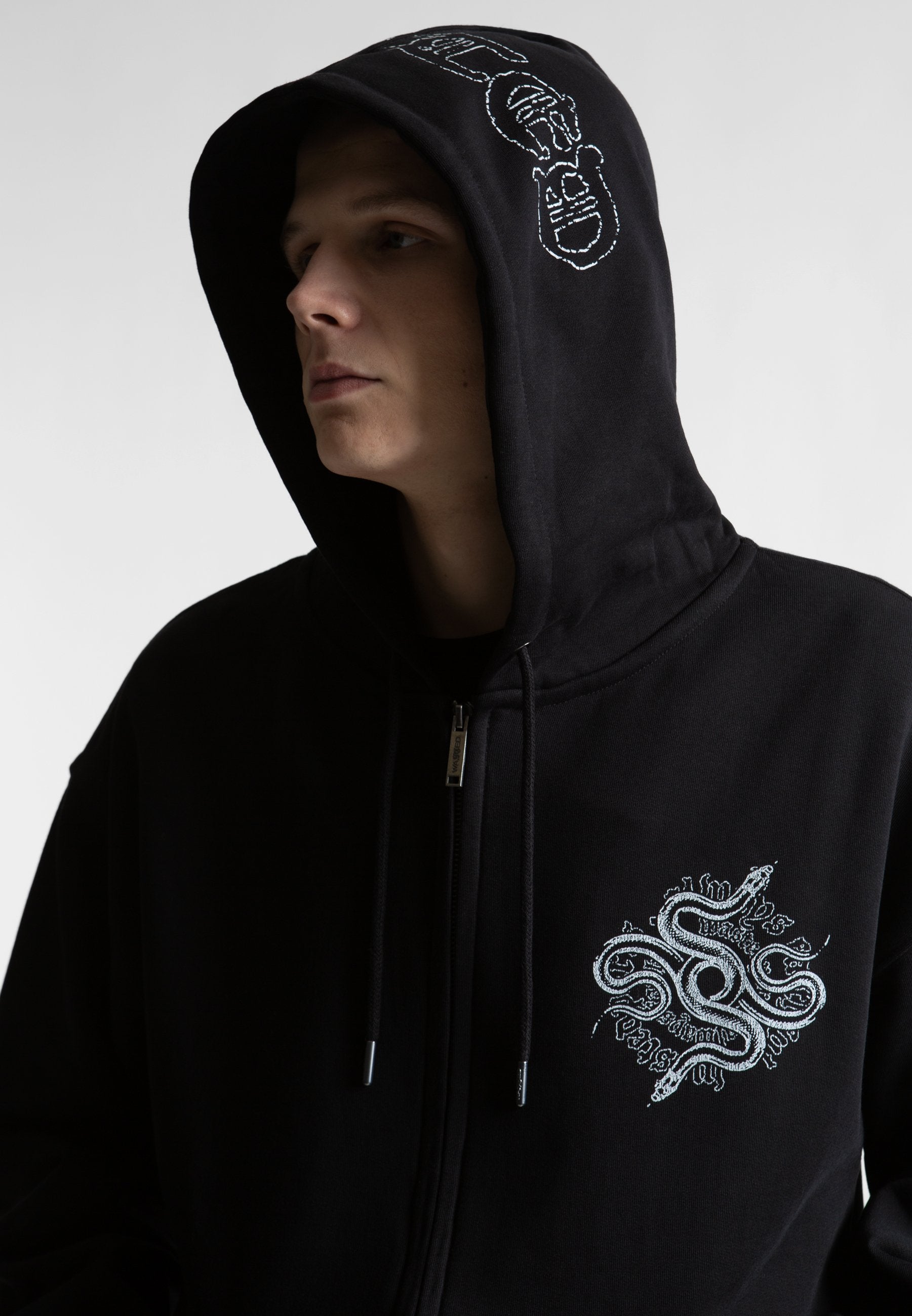 Wasted Paris SCALED ZIP HOODIE UNISEX