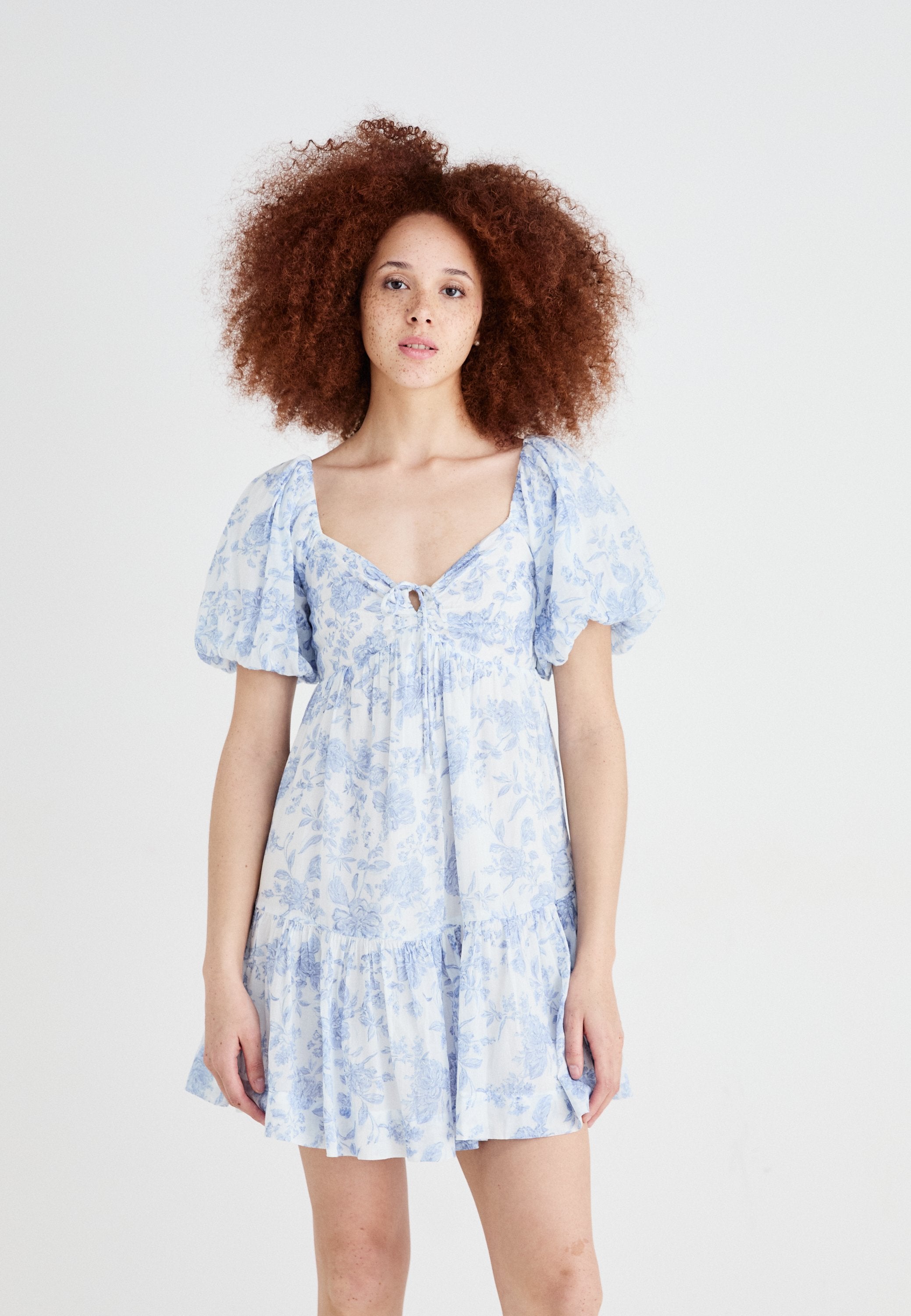Gina Tricot PUFF SLEEVE DRESS