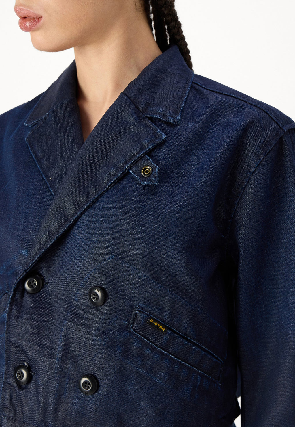CROPPED PEACOAT JACKET  Media 6