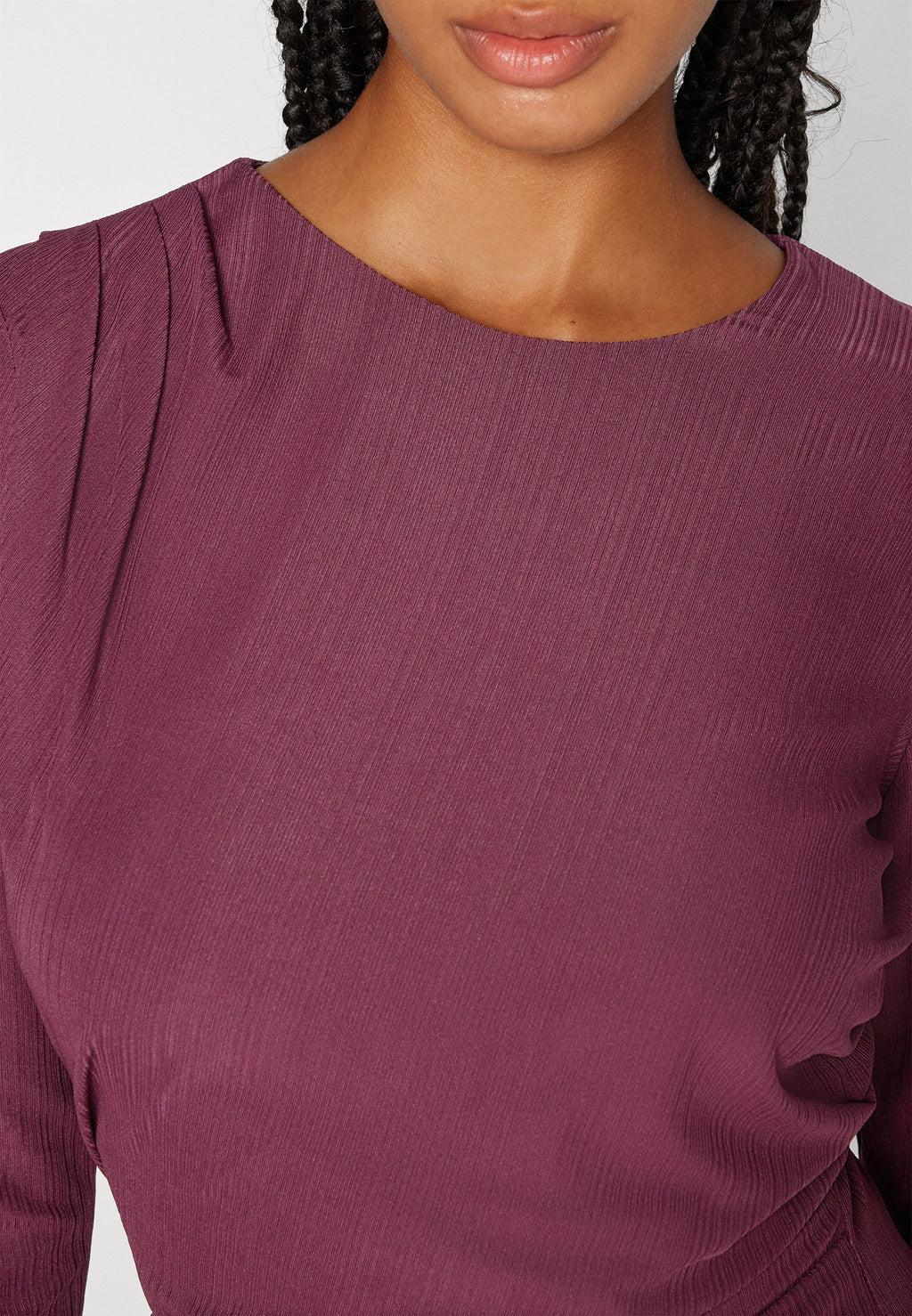 VILA VILUNA PARTINA MIDI SLIT DRESS