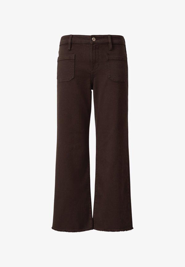 s.Oliver Wide Leg - dunkelbraun