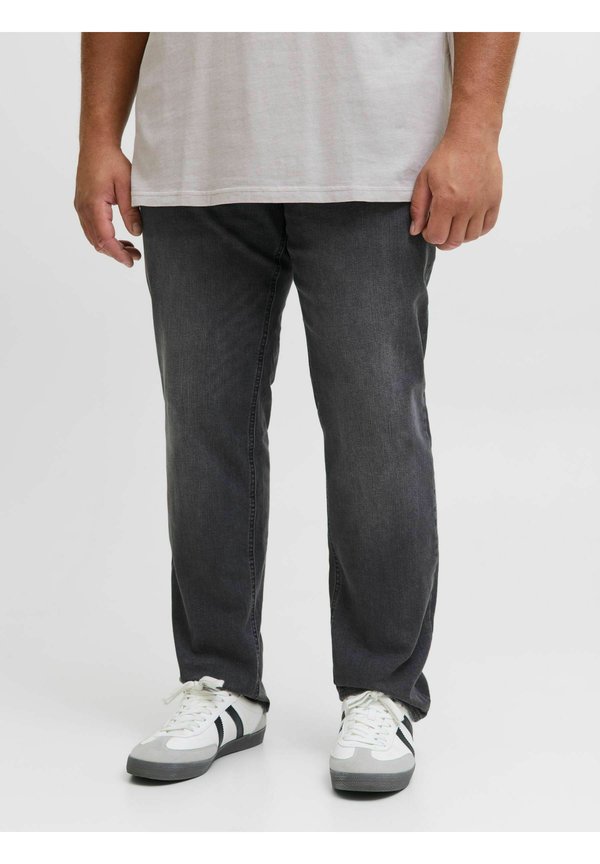 Jack & Jones Slim fit Plus Size JJIGLENN JJORIGINAL SQ 270 NOOS PLS - Relaxed fit jeans - black denim