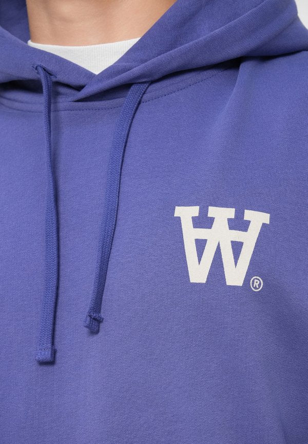 DOUBLE A BY W.W. CASS CHEST PRINT HOODIE UNISEX
