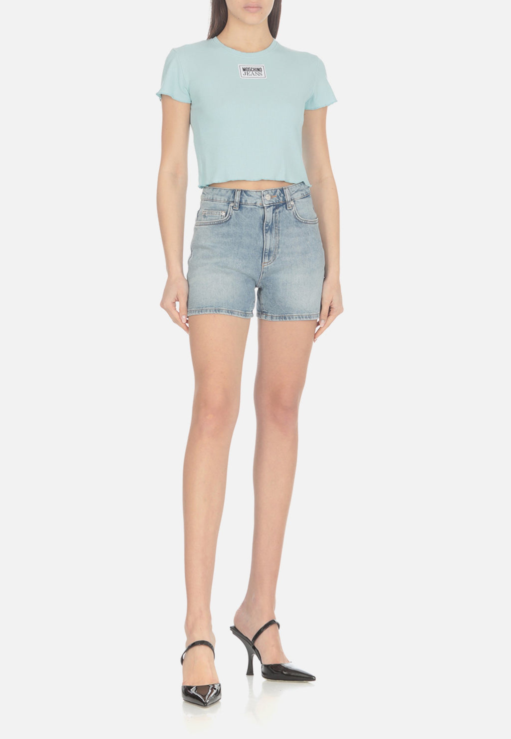 MOSCHINO JEANS  CON LOGO
