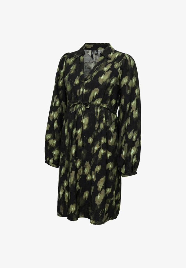 Vero Moda DRESS VMMLANINI MATERNITY DRESS - Day dress - black