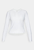 Nike Performance ADVANTAGE MIDLAYER - Long sleeved top - white white
