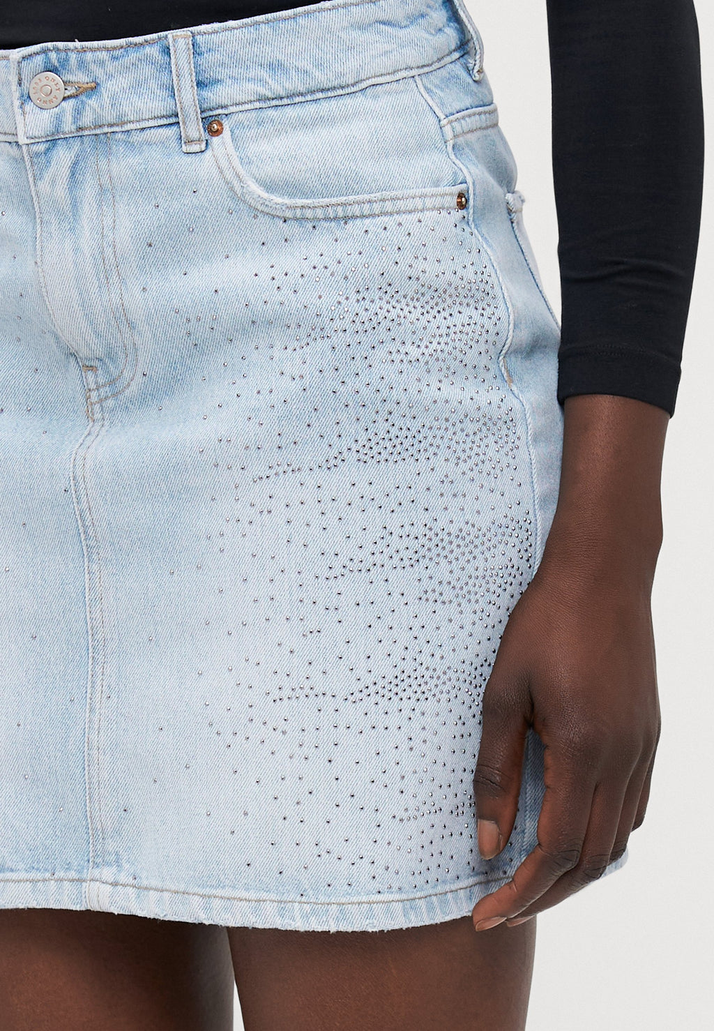 ONLSTELLA RHINESTONE SHORT SKIRT  Media 5