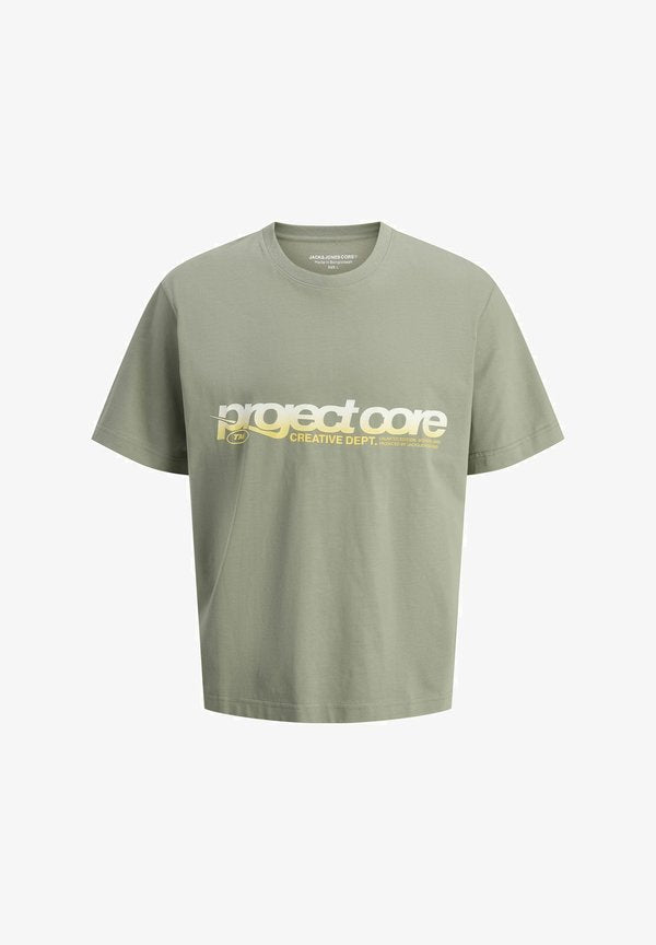Jack & Jones Printed - Print T-shirt - shadow