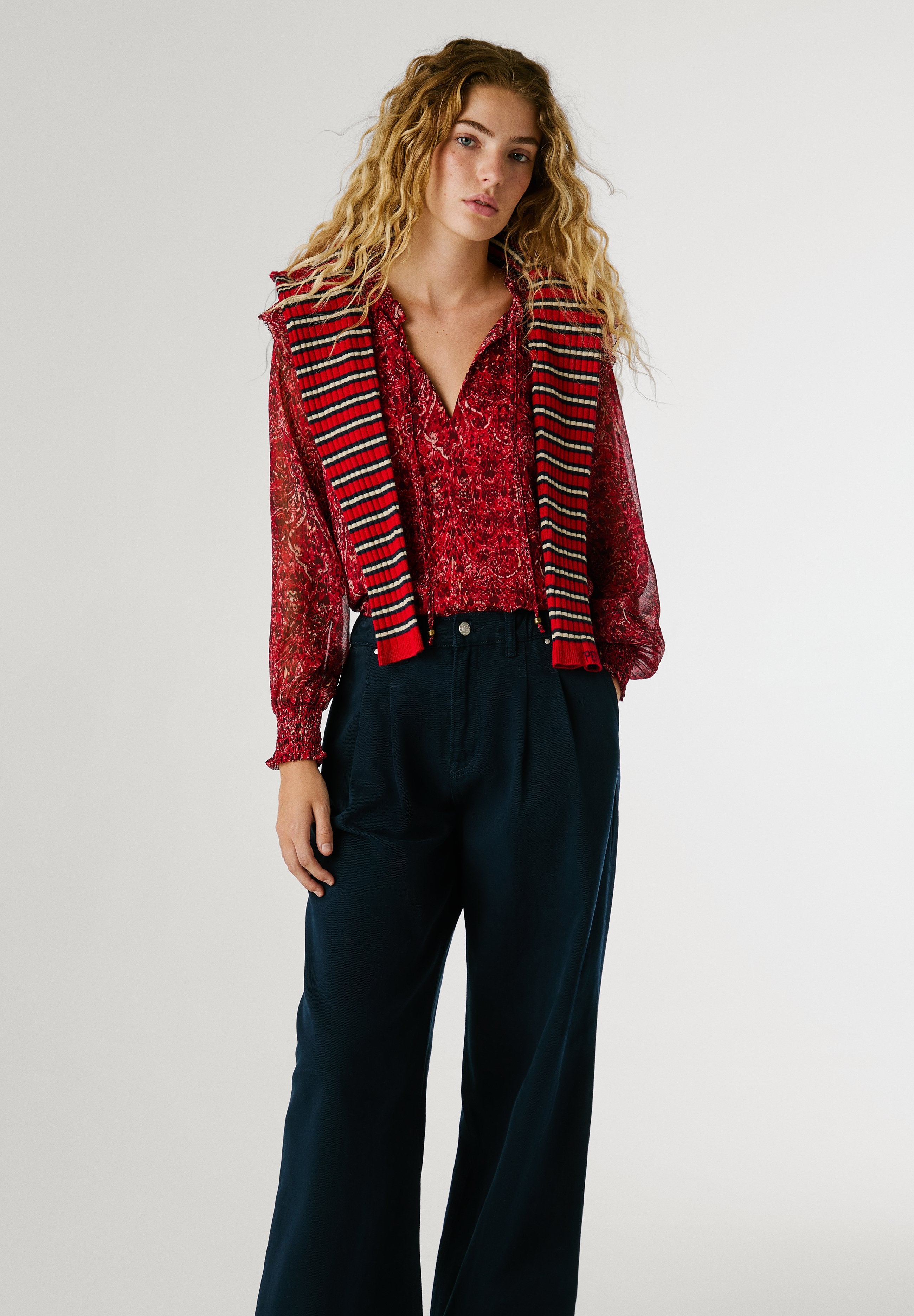 Pepe Jeans LOOSE ST HW CHINO