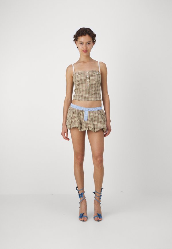 Jaded London CHECKED CORSET