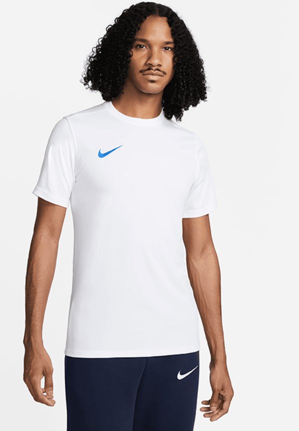 Nike Performance FUSSBALL "DRI-FIT PARK" - Basic T-shirt - weissblau