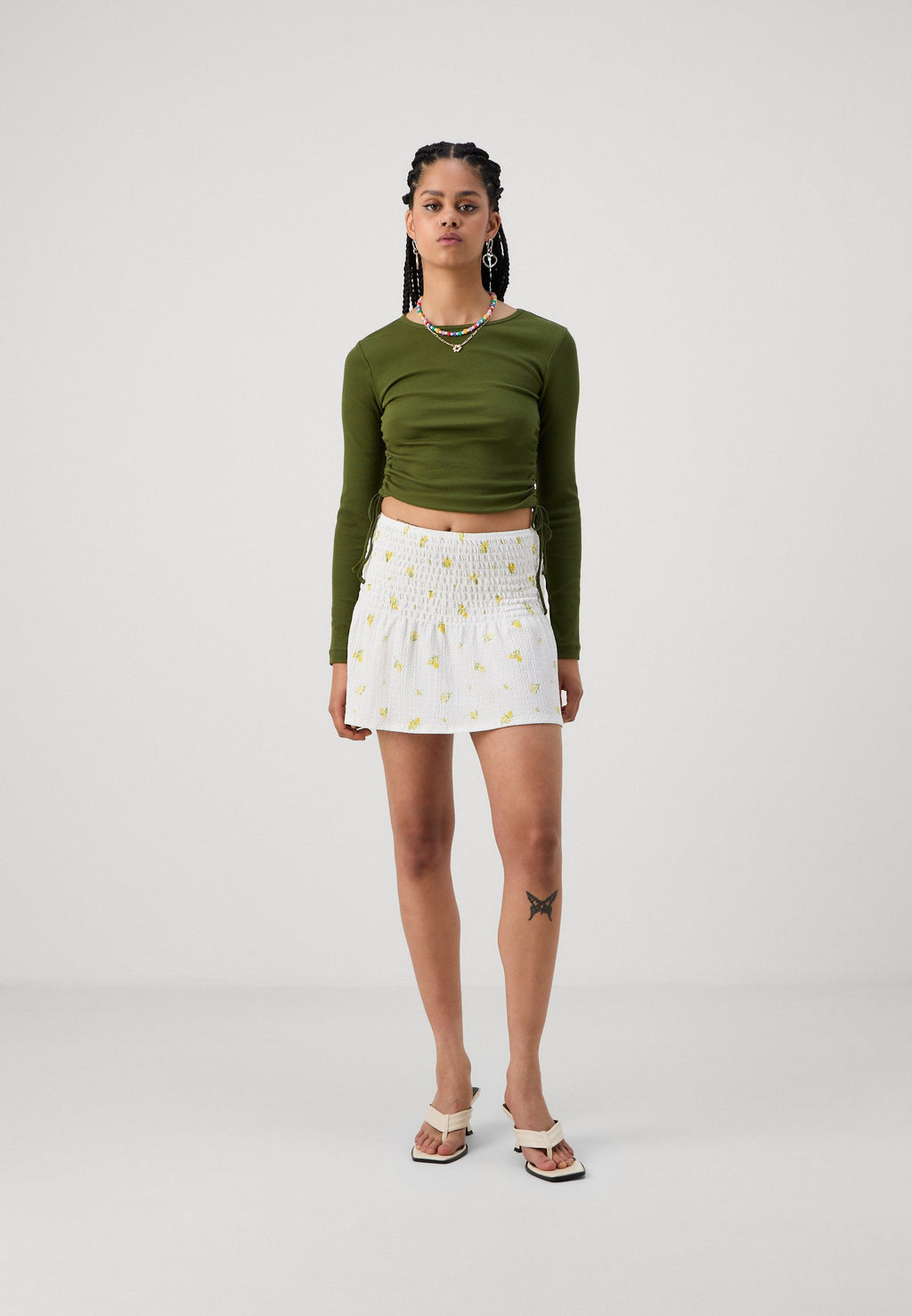 Gina Tricot SHORT SMOCK SKIRT