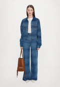 Ahluwalia WOMENS LASER WIDE LEG JEAN