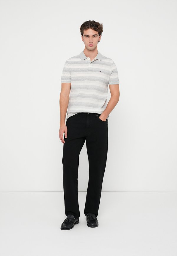 Tommy Hilfiger WASHED REGULAR STRAIGHT LEG BLACK JEANS