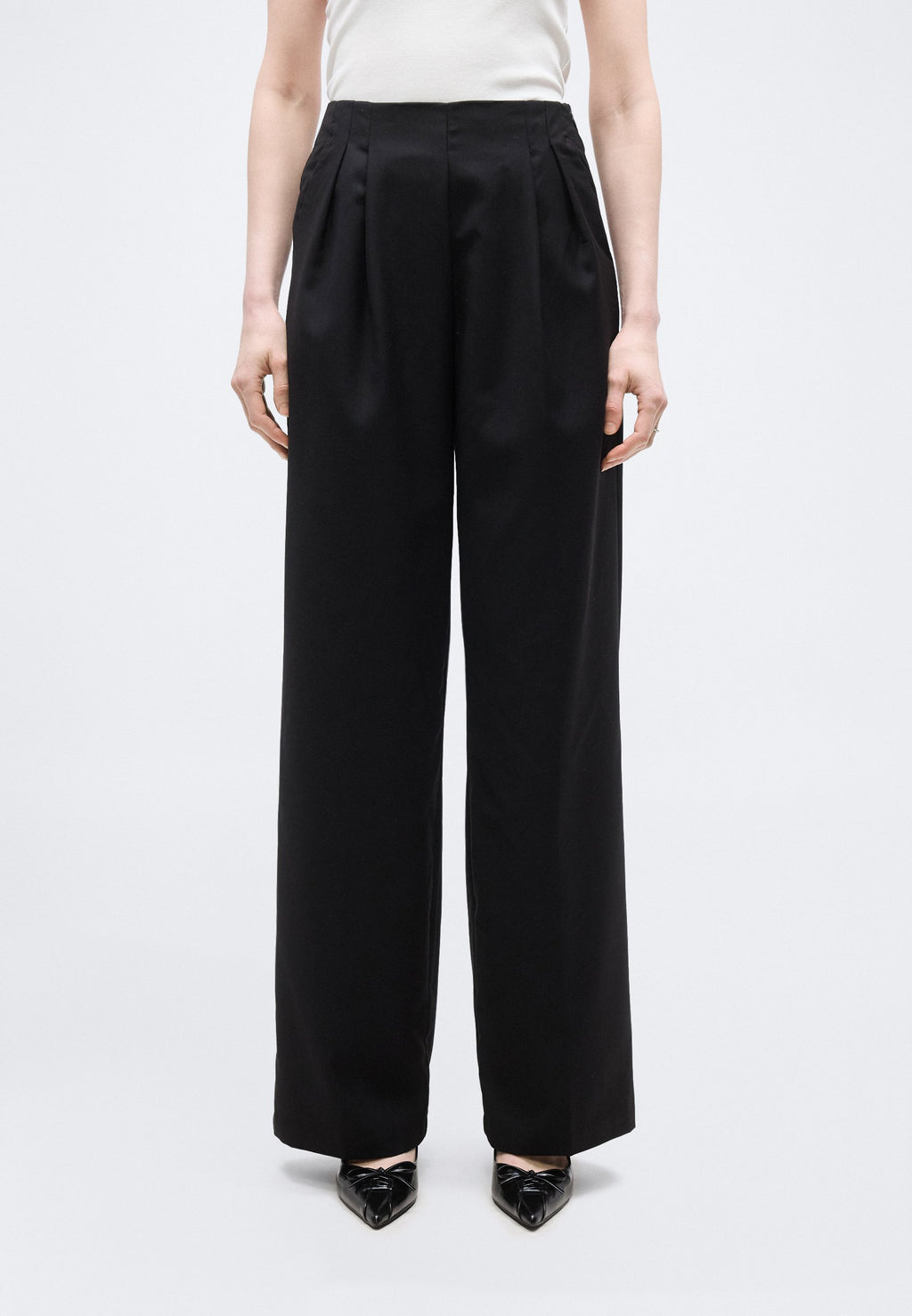 Vero Moda Tall VMHAILEY WIDE PLEAT PANT