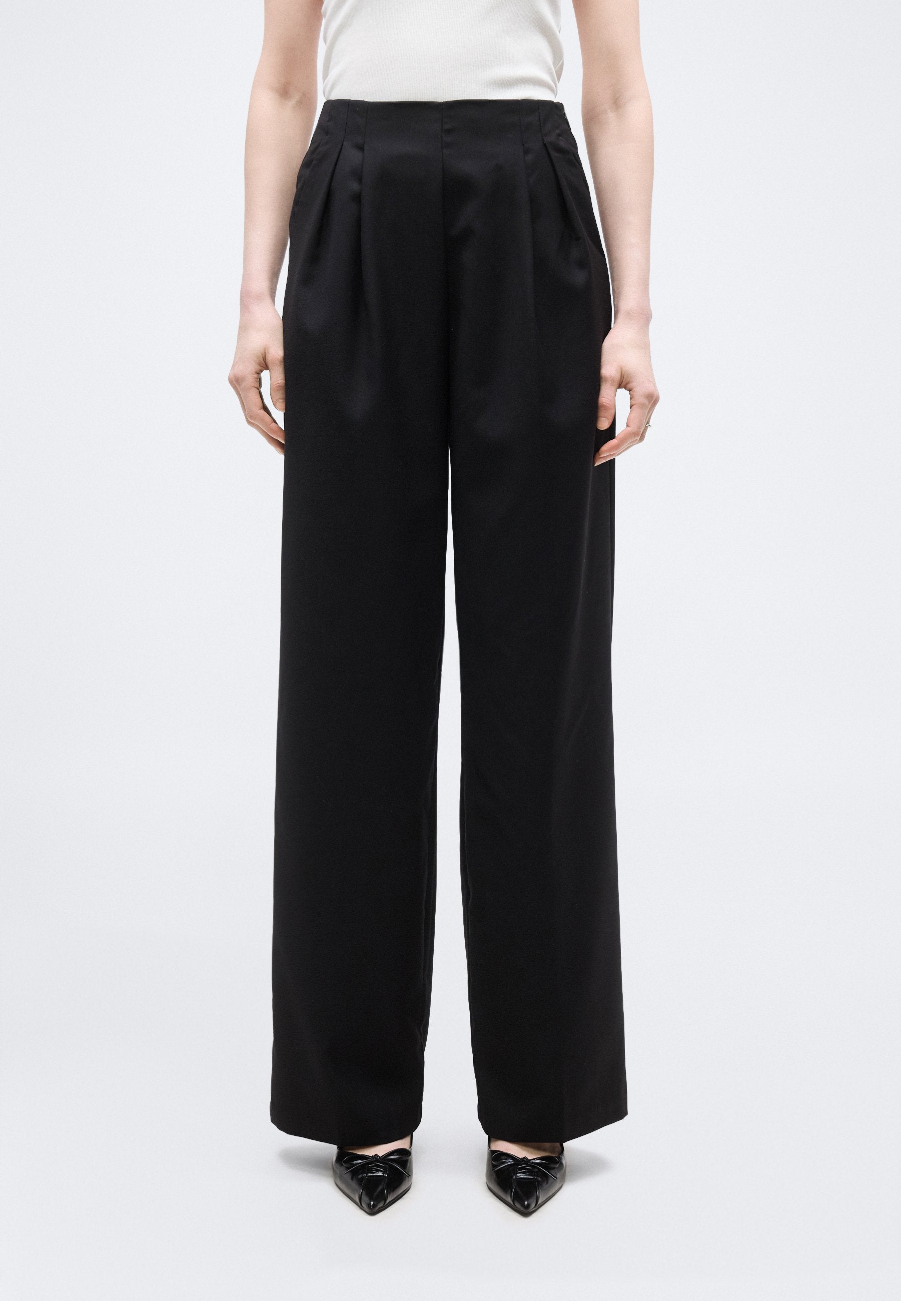 Vero Moda Tall VMHAILEY WIDE PLEAT PANT