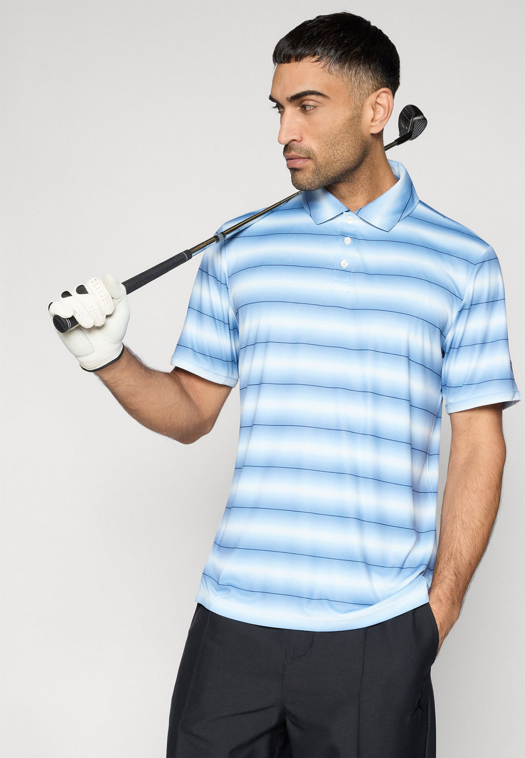 Nike Golf PAR POLO STRPE OLC