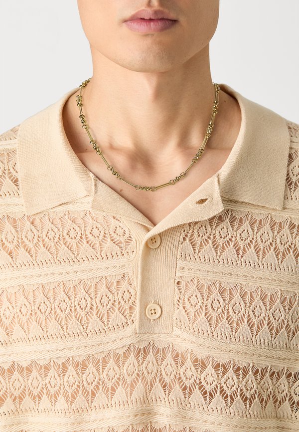 Icon Brand GUARDIAN MIXED LINK FIGARO NECKLACE UNISEX