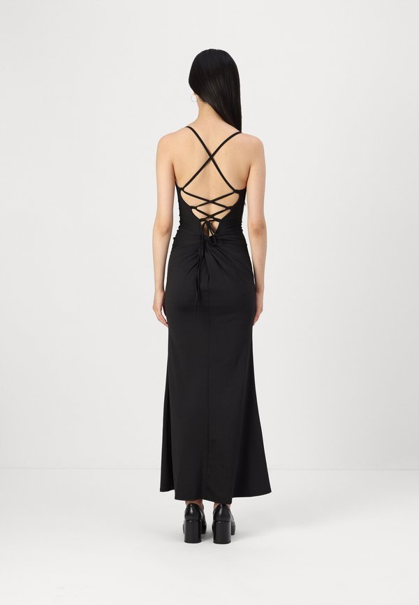 WAL G. HOLLY BACKLESS MAXI DRESS