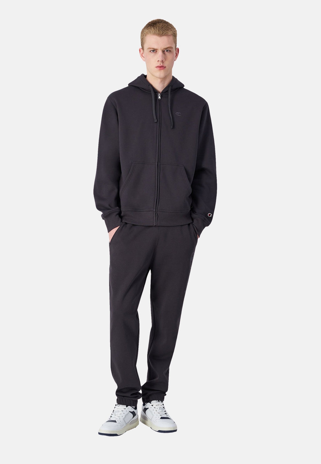 Champion ICONS TONAL FULL ZIP HOODIE