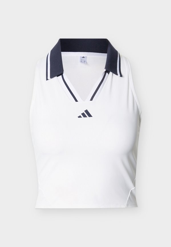 adidas Performance CLIMACOOLCROP TANK PRO - Top - white