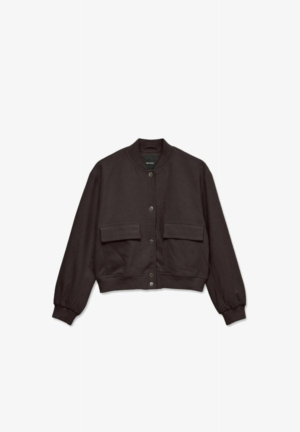 Vero Moda JACKET VMMAPLE LIGHT JACKET - Bomber Jacket - chocolate torte